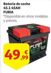 Oferta de Furia - Bateria De Coche 45.145ah por 49,99€ en Alcampo