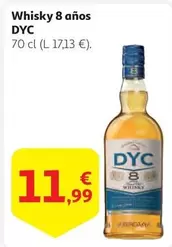 Oferta de Dyc - Whisky 8 Años por 11,99€ en Alcampo