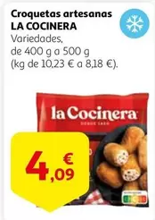 Oferta de La Cocinera - Croquetas Artesanas por 4,09€ en Alcampo