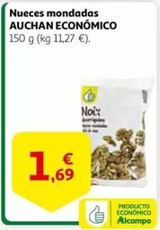Oferta de Auchan - Nueces Mondadas por 1,69€ en Alcampo