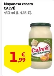 Oferta de Calvé - Mayonesa Casera por 1,99€ en Alcampo