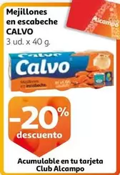 Oferta de Calvo - Mejillones En Escabeche en Alcampo
