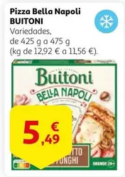 Oferta de Napoli - Pizza Bella Napoli por 5,49€ en Alcampo