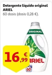 Oferta de Ariel - Detergente Liquido Original por 16,99€ en Alcampo
