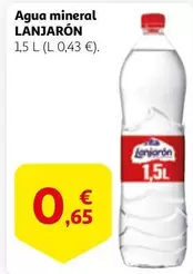 Oferta de Lanjarón - Agua Mineral por 0,65€ en Alcampo