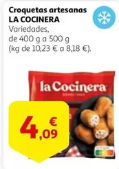 Oferta de La Cocinera - Croquetas Artesanas por 4,09€ en Alcampo