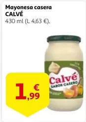 Oferta de Calvé - Mayonesa Casera por 1,99€ en Alcampo