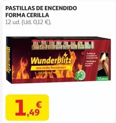 Oferta de Pastillas De Encendido Forma Cerilla por 1,49€ en Alcampo