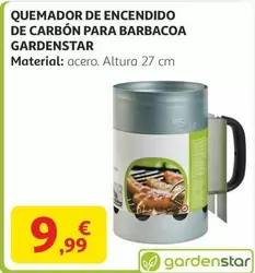 Oferta de Gardenstar - Quemador De Encendido De Carbon Para Barbacoa por 9,99€ en Alcampo