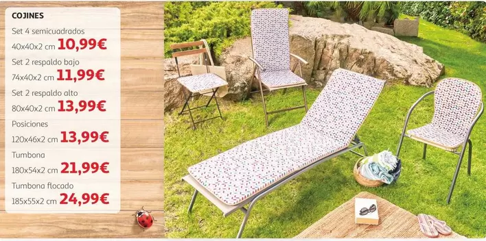 Oferta de Cojines por 10,99€ en Alcampo