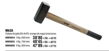 Oferta de Din - Maza por 4045€ en Cofac