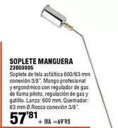Oferta de Mango - Soplete Manguera 23003005 por 57,81€ en ferrOkey