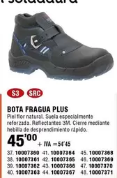 Oferta de Bota Fragua Plus por 45€ en ferrOkey