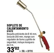 Oferta de Mango - Soplete De Calentamiento por 33,02€ en ferrOkey