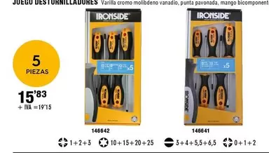 Oferta de Ironside - Juego Dès Johnillaudres por 15,83€ en ferrOkey