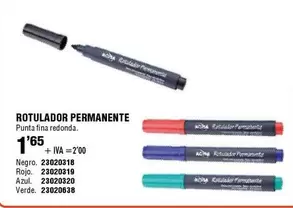 Oferta de Rotulador Permanente por 1,65€ en ferrOkey