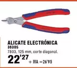 Oferta de Alicate Electrónica por 22,27€ en ferrOkey