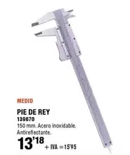 Oferta de Pie De Rey por 13,18€ en ferrOkey
