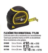 Oferta de Stanley - Flexómetro BIMATERIL TYLON en ferrOkey