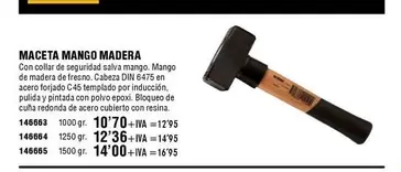 Oferta de Maceta Mango Madera por 10,7€ en ferrOkey