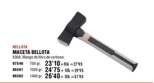 Oferta de Bellota - Maceta en ferrOkey