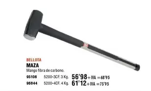 Oferta de Bellota - Maza por 56,98€ en ferrOkey
