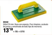 Oferta de  Base Con Esponja por 13,18€ en ferrOkey