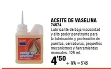 Oferta de Aceite De Vaselina por 4,5€ en ferrOkey