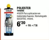 Oferta de Poliester por 6,2€ en ferrOkey
