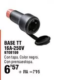 Oferta de Base Tt 16a-250v por 6,57€ en ferrOkey