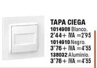 Oferta de Tapa Ciega en ferrOkey