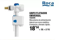 Oferta de Roca - Grifo Flotador Universal por 18,14€ en ferrOkey