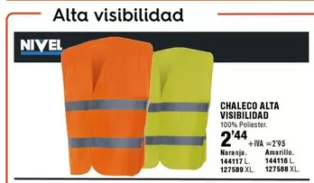 Oferta de Chaleco Alta Visibilidad por 2,44€ en ferrOkey