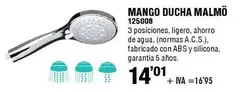 Oferta de Mango - Mango Ducha Malmú por 14,01€ en ferrOkey