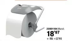 Oferta de Dispensador Papel Industrial 23001194 por 18,97€ en ferrOkey