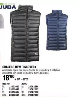 Oferta de Juba - Chaleco New Discovery por 18,6€ en ferrOkey