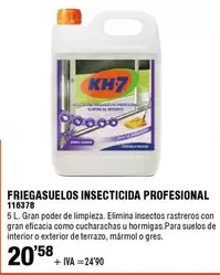 Oferta de KH7 - Friegasuelos Insecticida Profesional por 20,58€ en ferrOkey