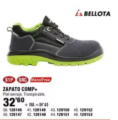 Oferta de Bellota - Zapato Comp+ por 32,6€ en ferrOkey