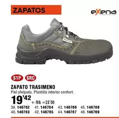 Oferta de Exena - Zapato Trasimeno por 19,42€ en ferrOkey