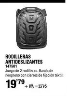 Oferta de Rodilleras Antideslizantes por 19,79€ en ferrOkey