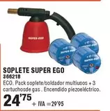 Oferta de Eco - Soplete Super Ego por 24,75€ en YMÁS