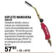 Oferta de Soplete Manguera por 57,81€ en YMÁS