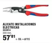Oferta de Alicate Instalaciones Electricas por 57,81€ en YMÁS