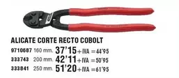 Oferta de Alicate Corte Recto Cobolt por 57,95€ en YMÁS