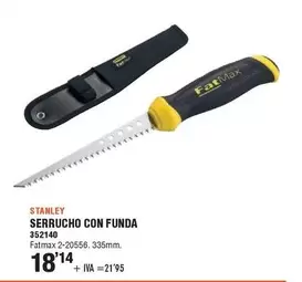 Oferta de Stanley - Serrucho Con Funda por 18,14€ en YMÁS