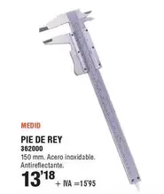 Oferta de Pie De Rey 362000 por 13,18€ en YMÁS