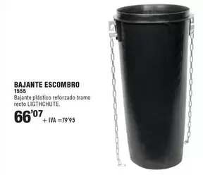 Oferta de Bajante Escombro por 66,07€ en YMÁS