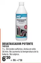 Oferta de HG - Desatascador Potente por 6,2€ en YMÁS