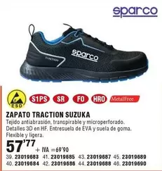 Oferta de Sparco - Zapato Tradition Suzuka por 57,77€ en YMÁS