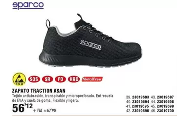 Oferta de Sparco - Zapato Tradition Asan por 56,12€ en YMÁS